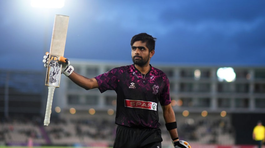 Babar Azam responds with a hundred in T20 blast after being roasted by Gloucestershire