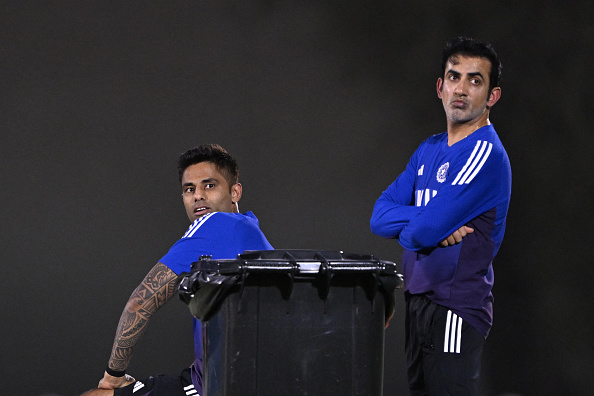 Suryakumar Yadav and Gautam Gambhir | Getty