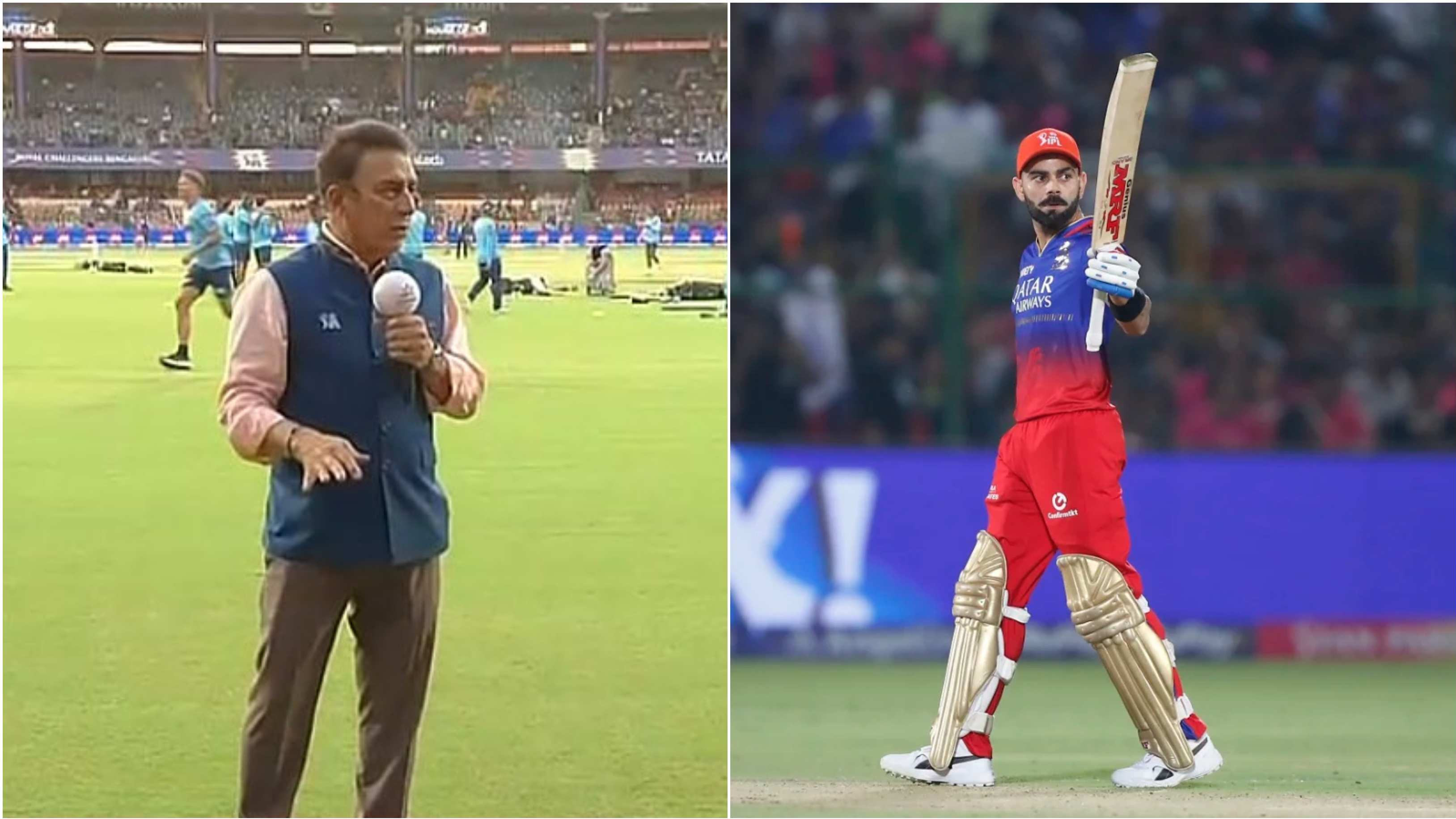 IPL 2024: WATCH – “We speak about what we see,” Gavaskar hits out at Virat Kohli for his rant on strike-rate criticism