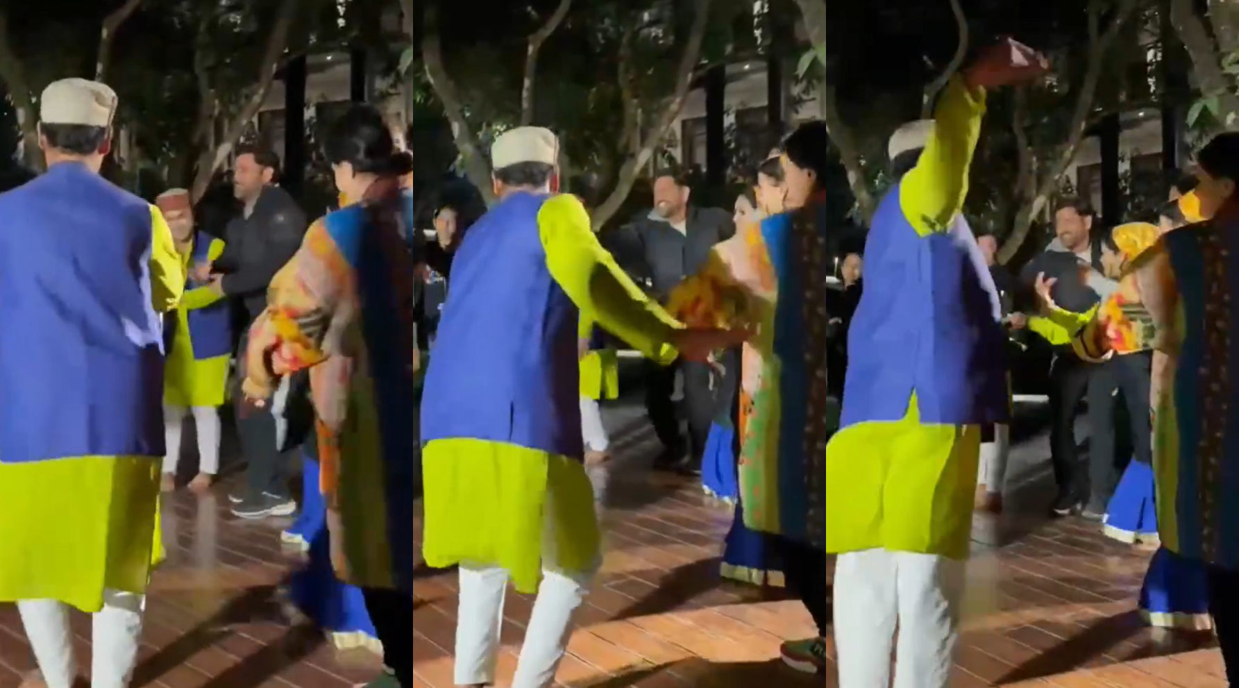 MS Dhoni dancing | X