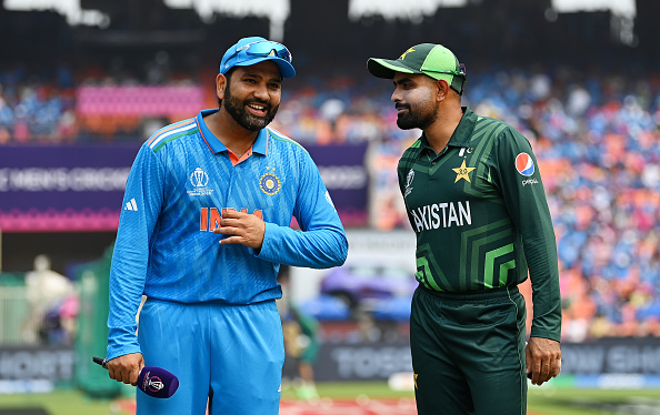 Rohit Sharma and Babar Azam | Getty