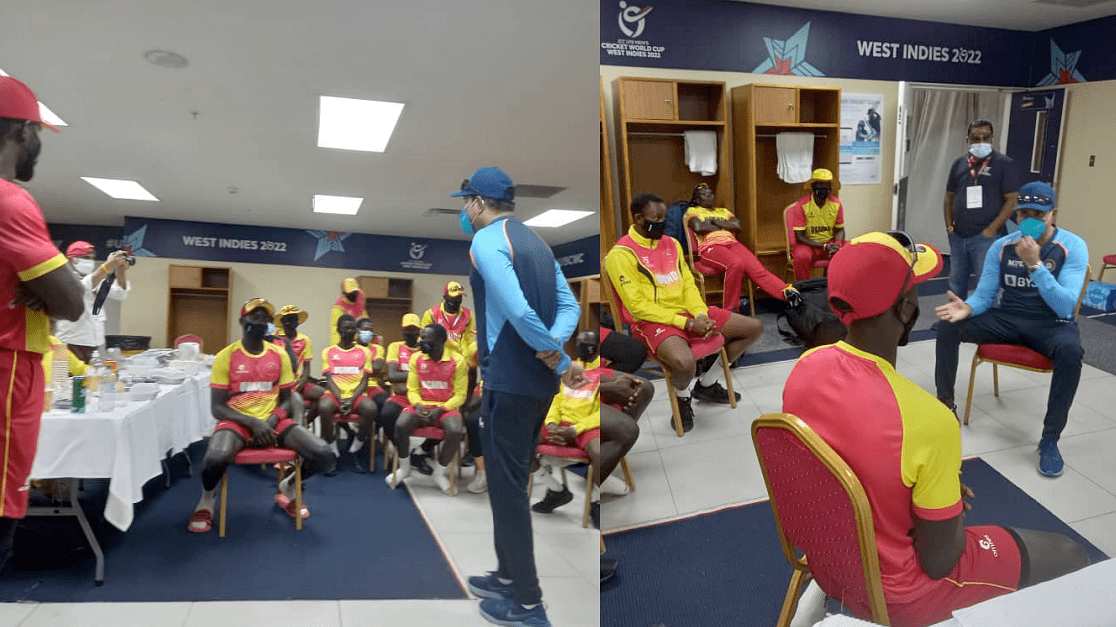 U19 CWC 2022: VVS Laxman visits Uganda dressing room after India’s resounding win