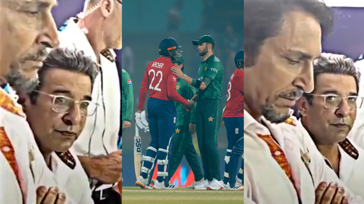 T20 World Cup 2026: WATCH- Wasim Akram’s heart-breaking expressions as Pakistan near elimination as they lose to England