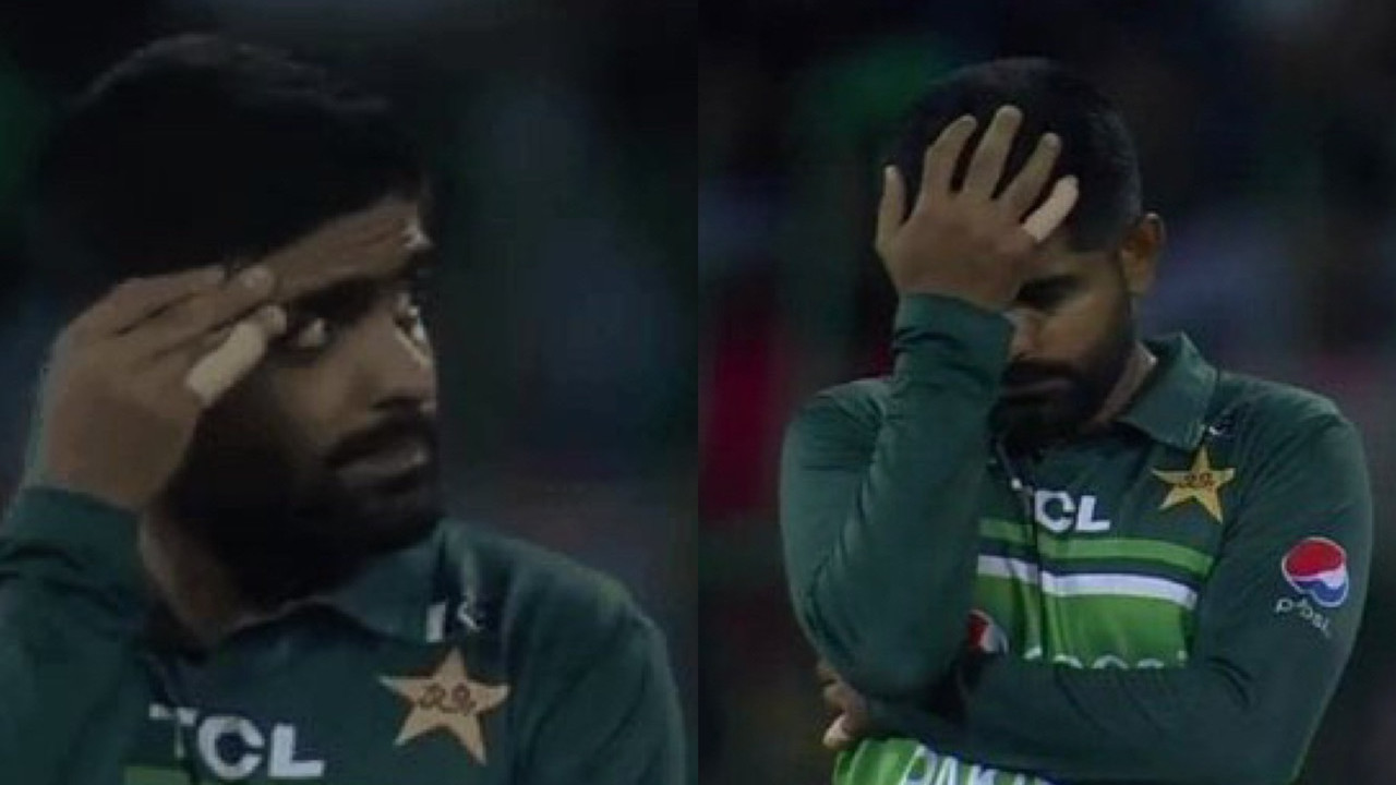 Asia Cup 2023: WATCH - Babar Azam holds head in despair; netizens flood social media with memes