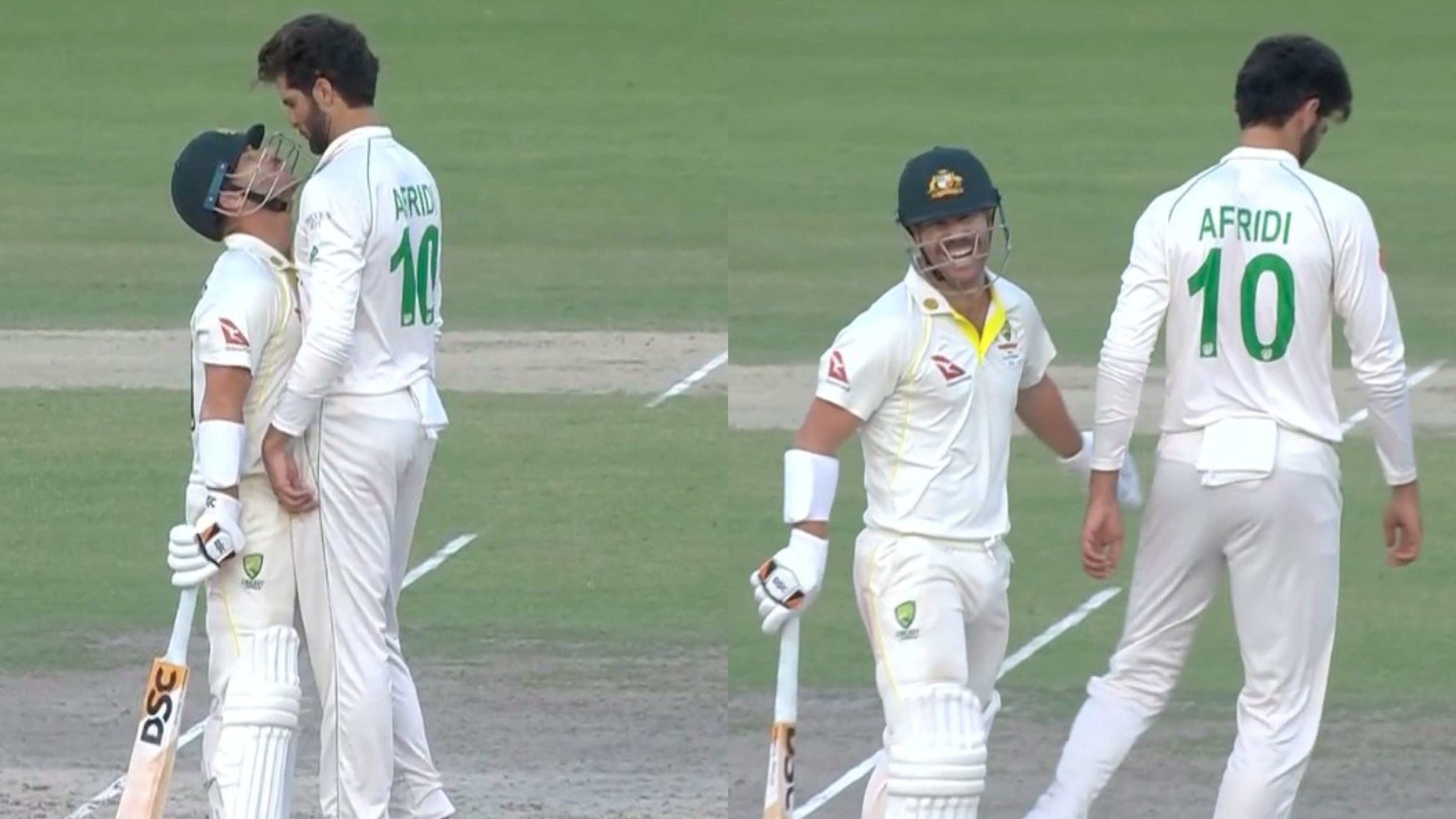 PAK v AUS 2022: WATCH - David Warner and Shaheen Afridi share a funny moment on Day 3