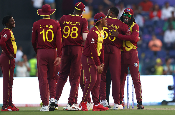 West Indies suffered an eight-wicket defeat in their last Super 12 match | Getty