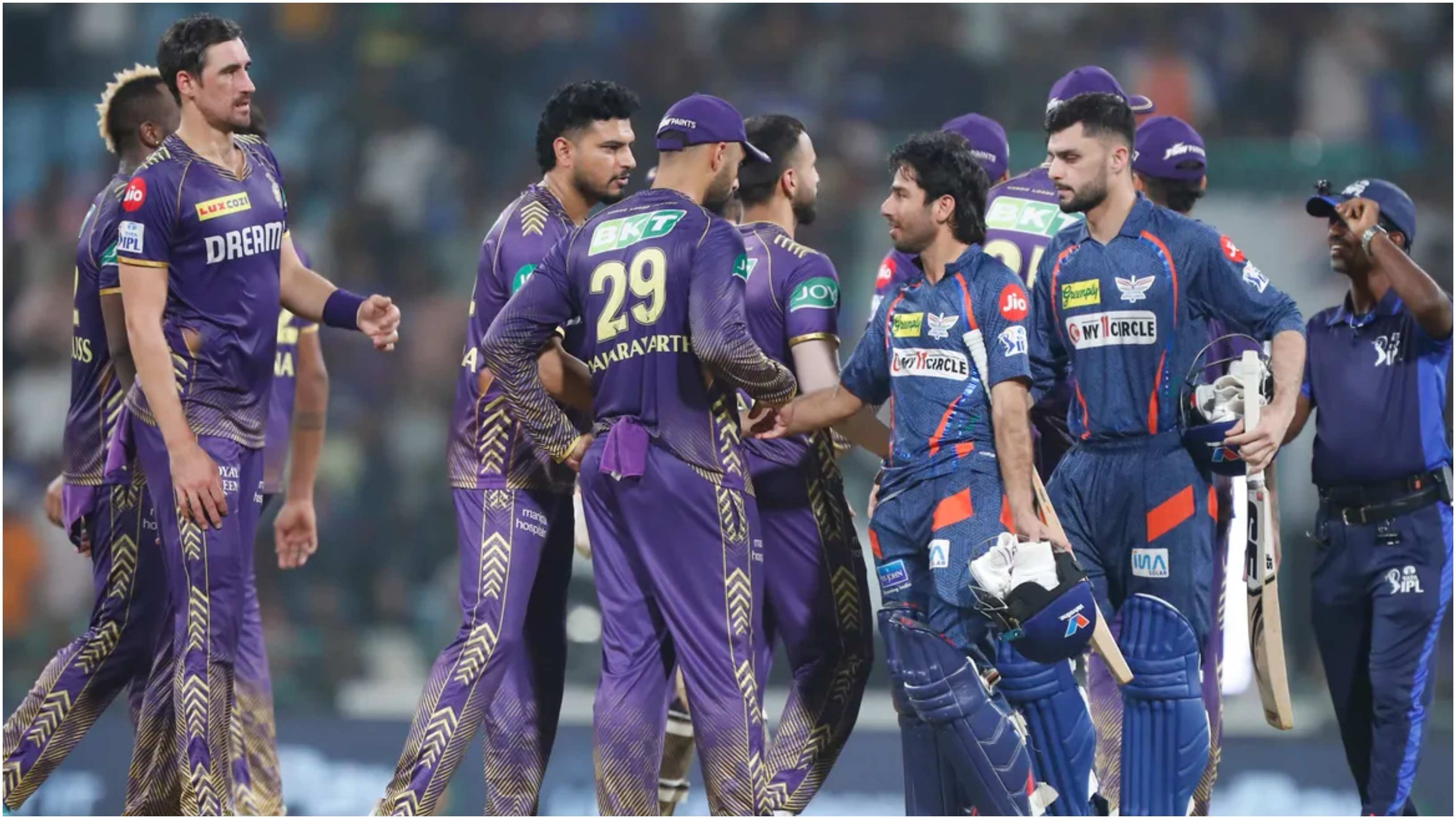 KKR outplayed LSG in all facets of the game | BCCI-IPL