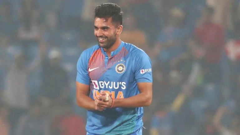 Deepak Chahar created T20I history with his hat-trick and bowling figures of 6/7 | Twitter