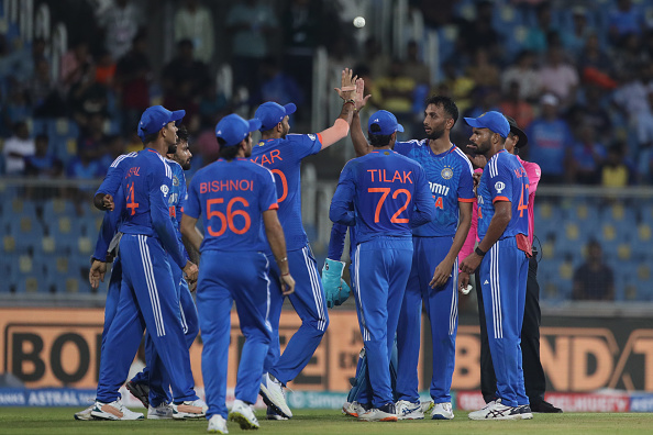 India lost the third T20I by five wickets | Getty