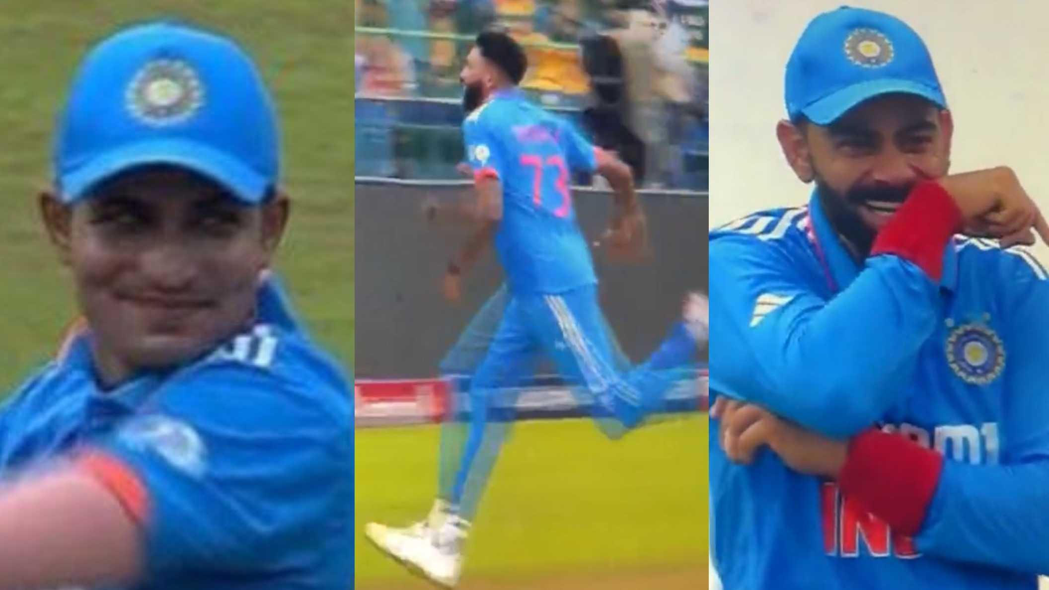 Asia Cup 2023: WATCH- Mohammed Siraj chases ball to the boundary off his bowling; Kohli, Gill chuckle