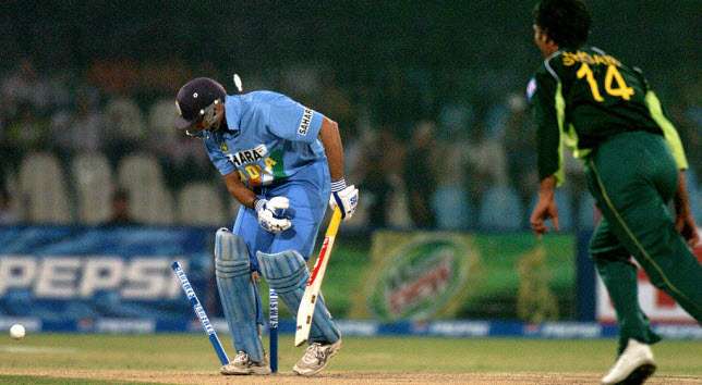 Akhtar dismissed Laxman three times in international cricket | AFP