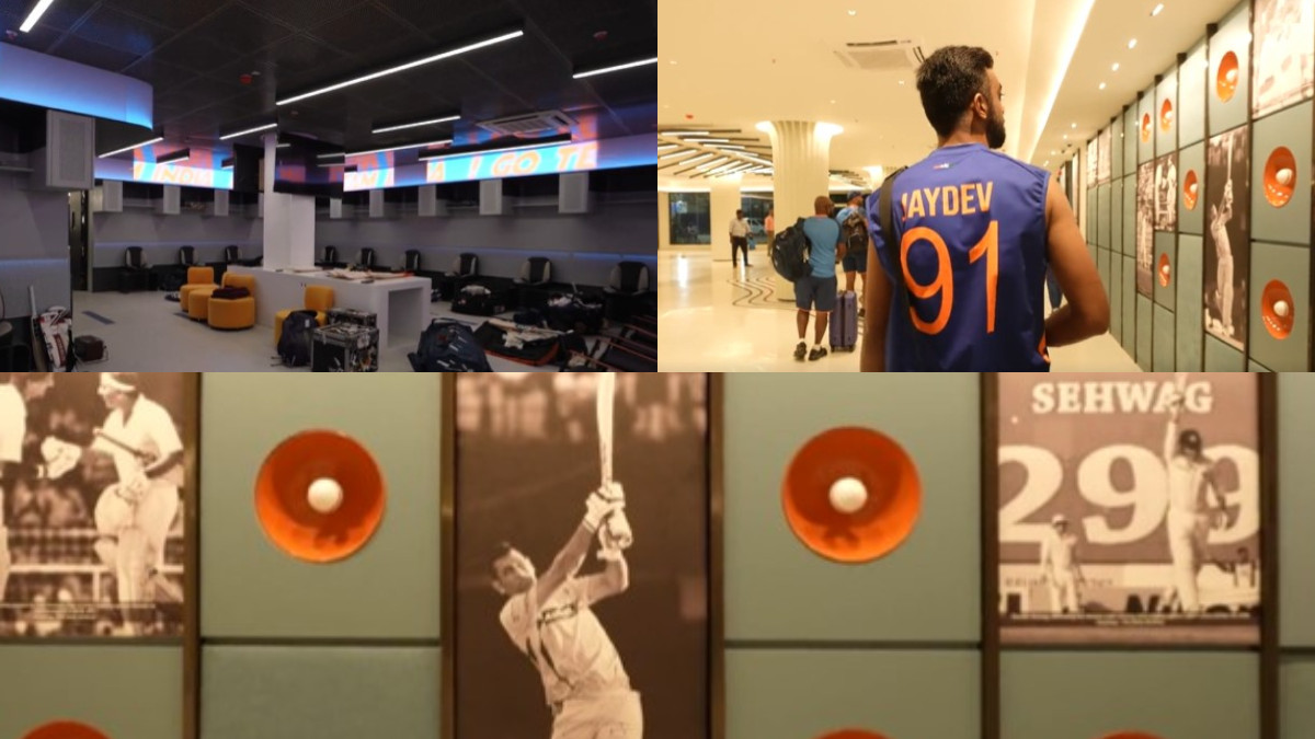 IND v AUS 2023: WATCH- BCCI shares glimpse of the brand new Chepauk dressing room