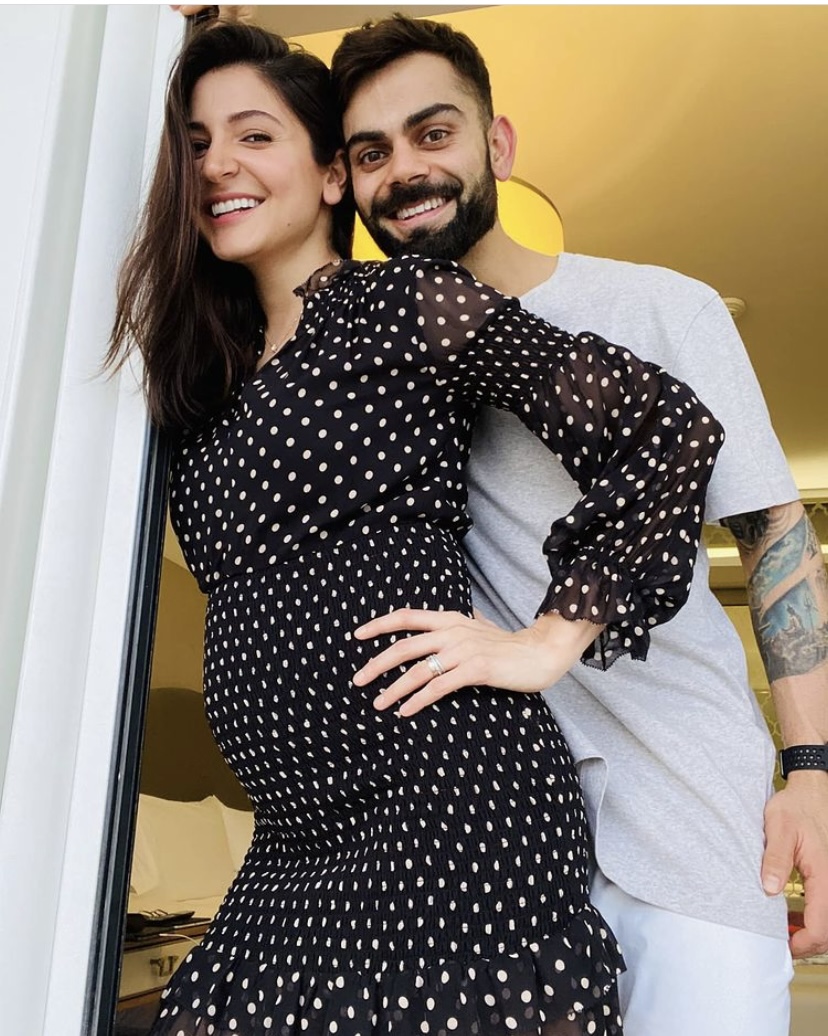 Anushka Sharma and Virat Kohli gave birth to a daughter on 11th January | Virat Kohli Twitter