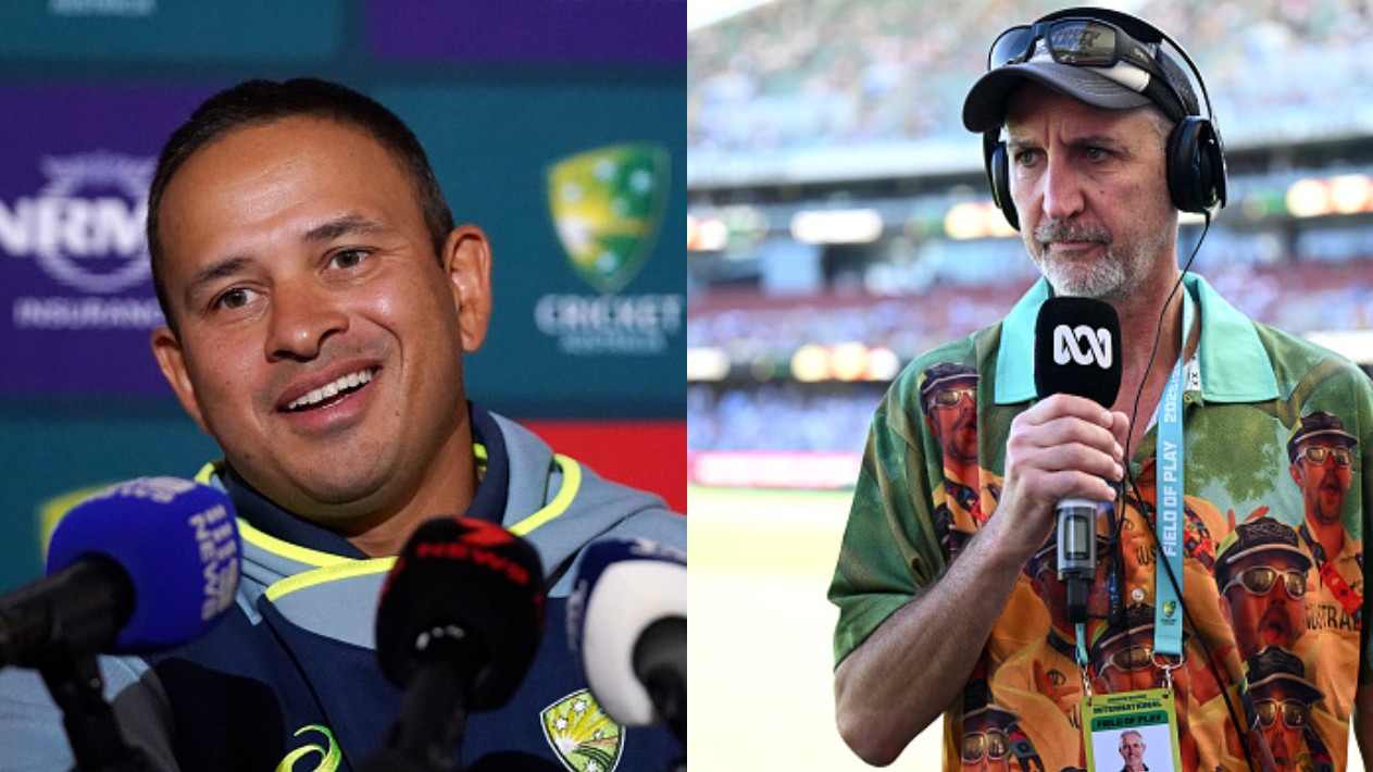 “Can’t really throw a temper tantrum”- Jason Gillespie reacts to Usman Khawaja's contentious retirement speech