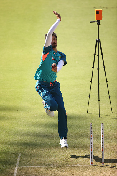 Starc missed the first two Tests due to his finger injury | Getty