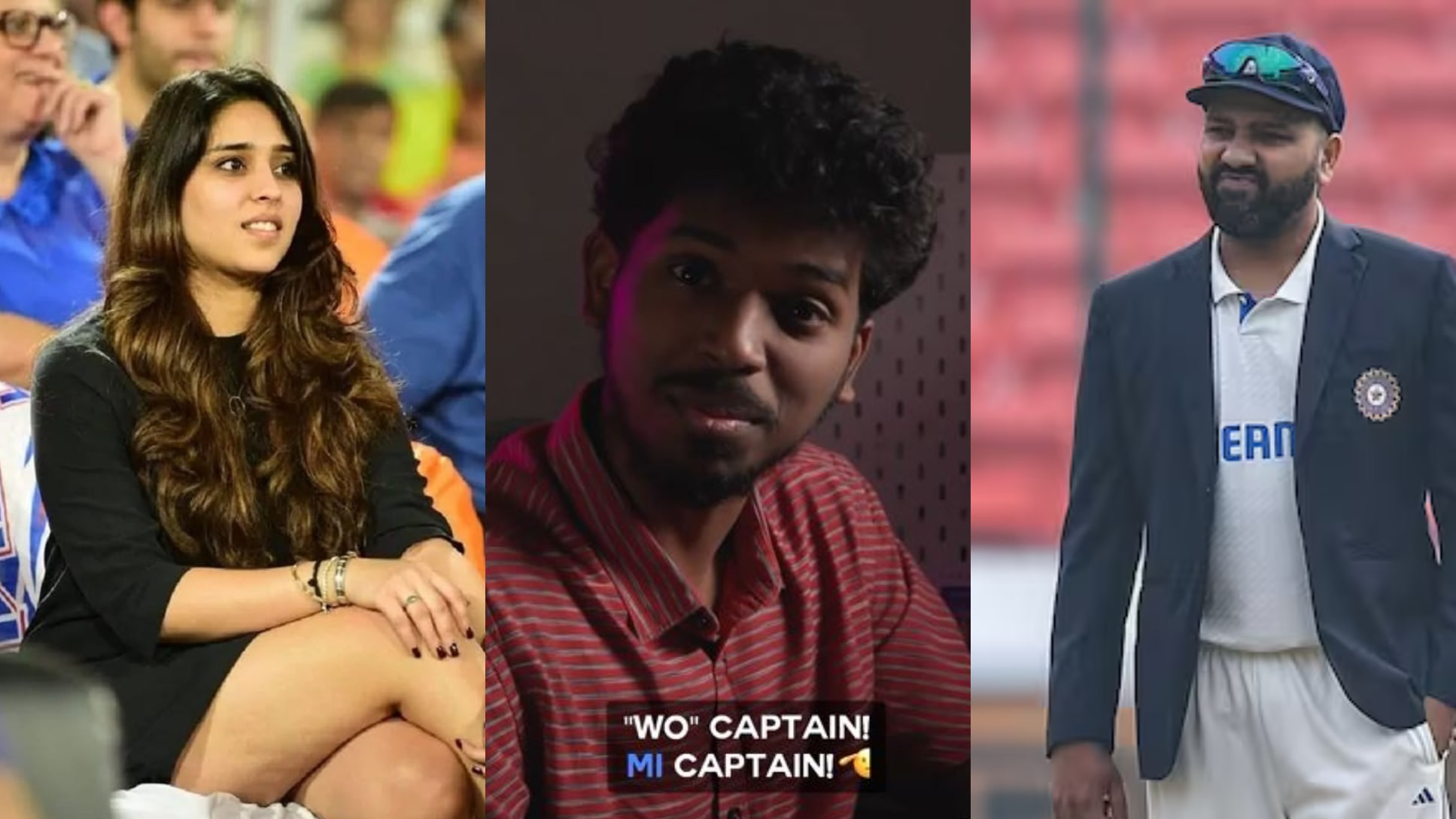 Ritika Sajdeh’s reply to a fan video praising ‘selfless captain’ Rohit Sharma takes internet by storm