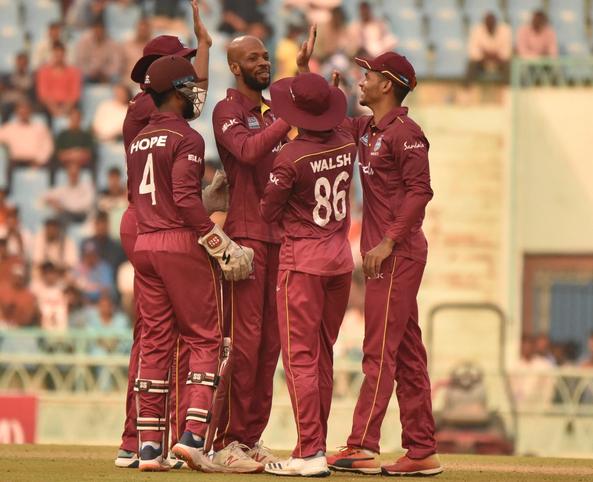 The Calypso Kings registered their first ODI series win since 2014 (Source: Twitter/WindiesCricket)