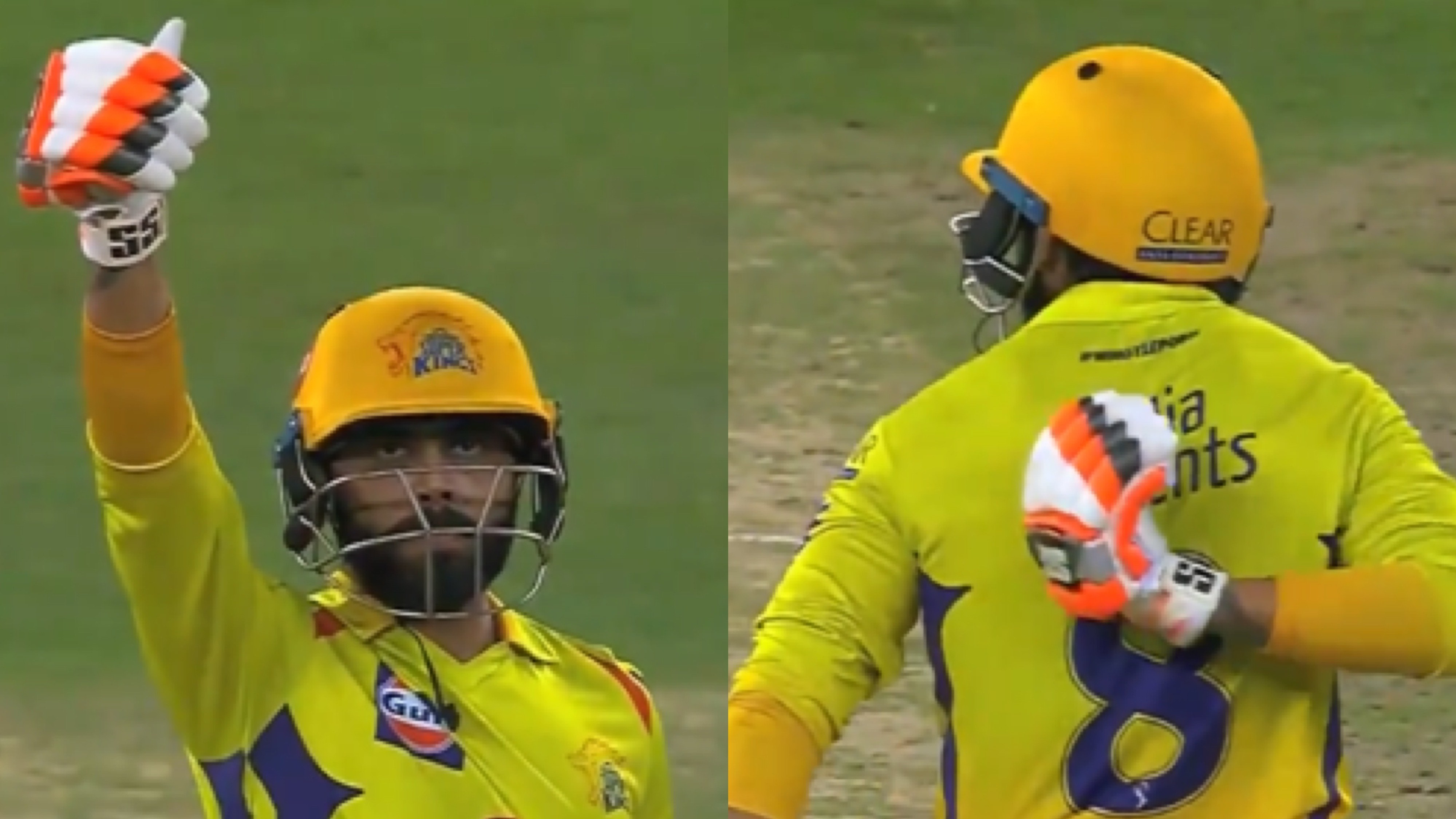 IPL 2020: WATCH - Ravindra Jadeja celebrates in style after hitting consecutive sixes to win the game for CSK
