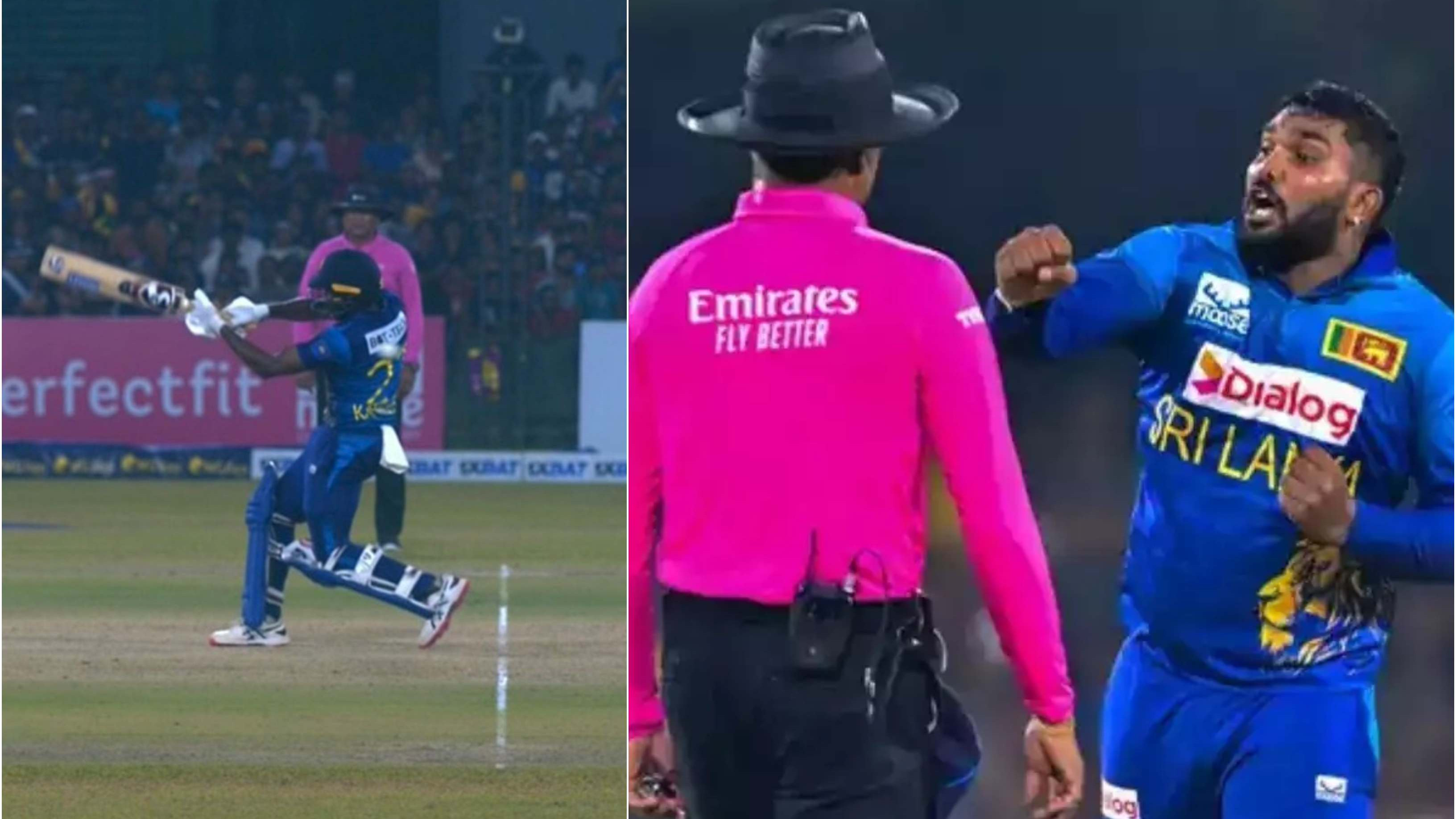 Sri Lanka T20I skipper Wanindu Hasaranga banned for two matches over umpire abuse