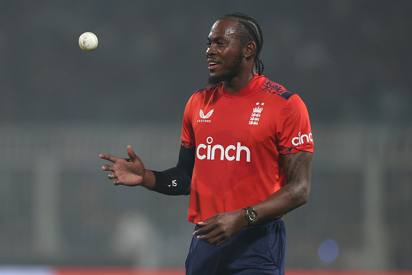 Jofra Archer took two wickets in England's loss in 1st T20I in Kolkata | Getty