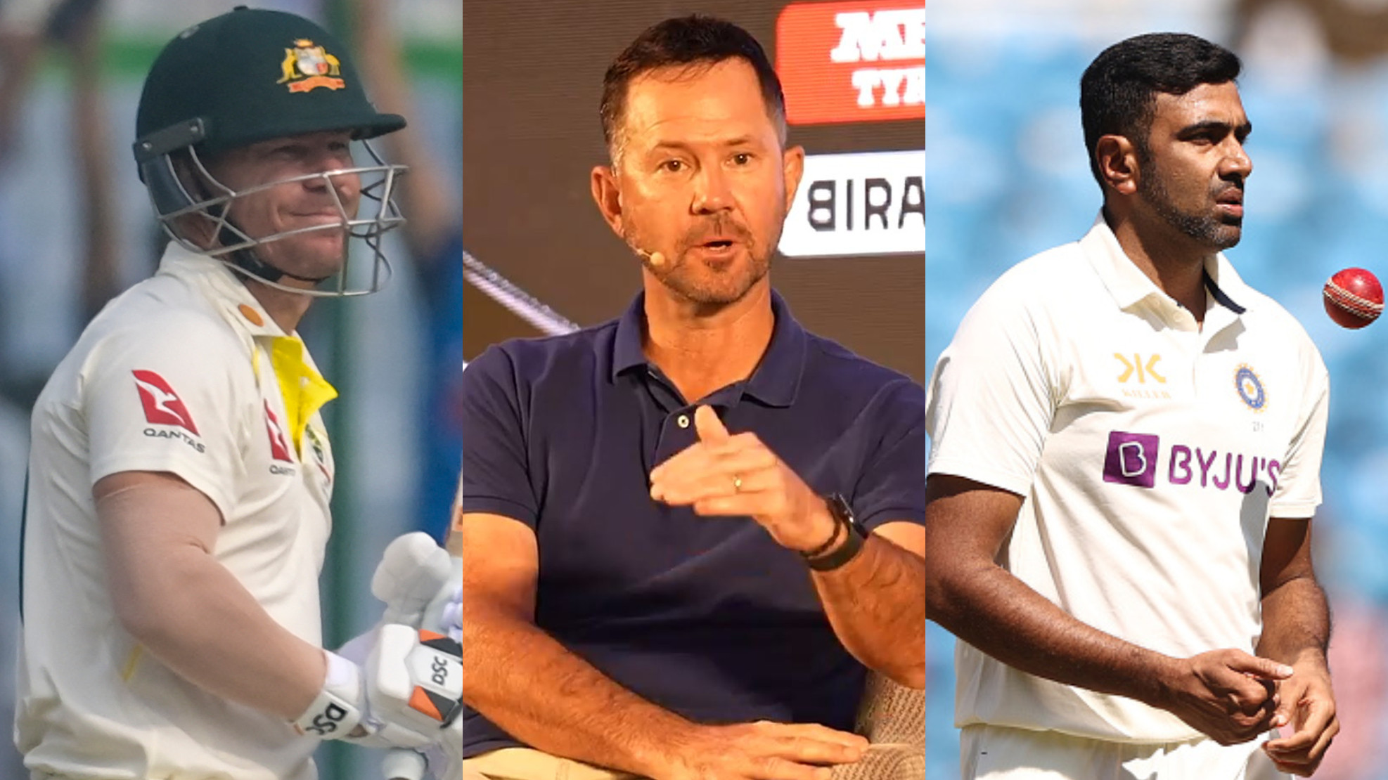 Ricky Ponting names his combined India-Australia Test XI ahead of WTC 2023 final; leaves out Ashwin and Warner  