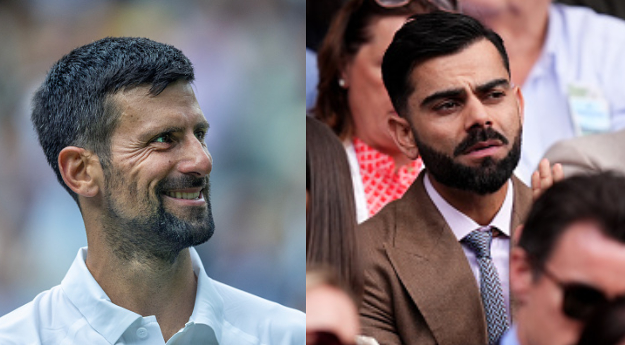 Virat Kohli and Novak Djokovic | Getty