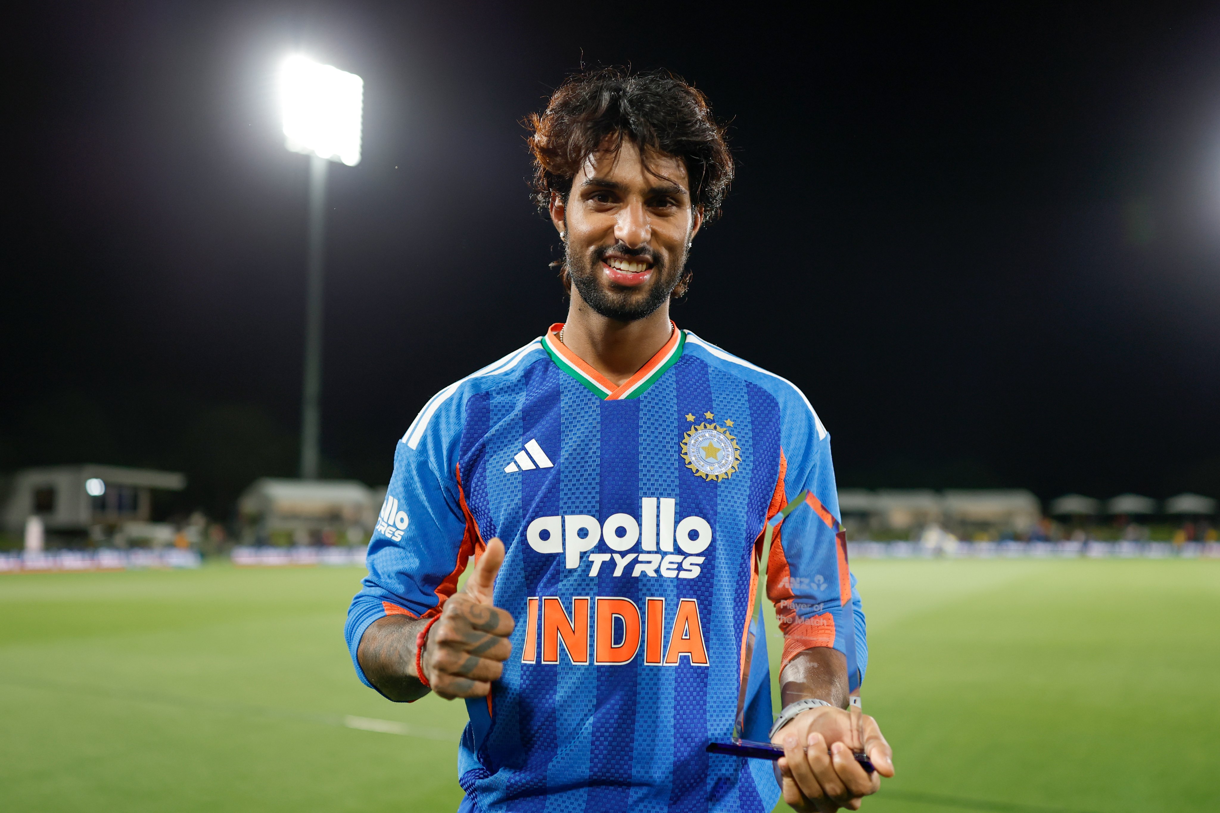 Tilak Varma won the Player of the Match for his brilliant unbeaten fifty | BCCI