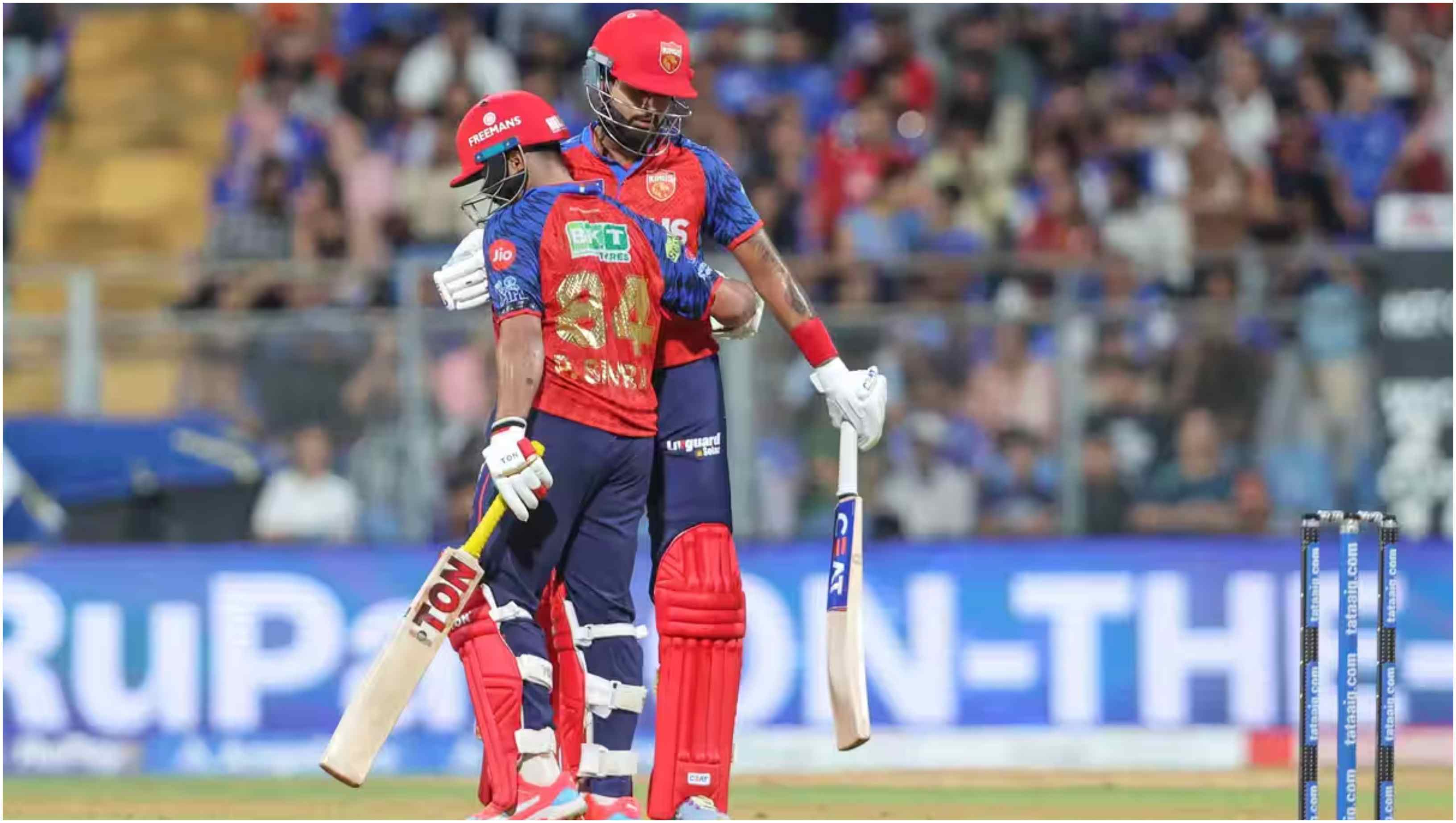 Prabhsimran Singh and Shreyas Iyer added 139 runs for the third wicket | BCCI-IPL