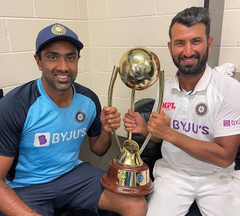 R Ashwin and Cheteshwar Pujara were Indian teammates for over a decade | Getty