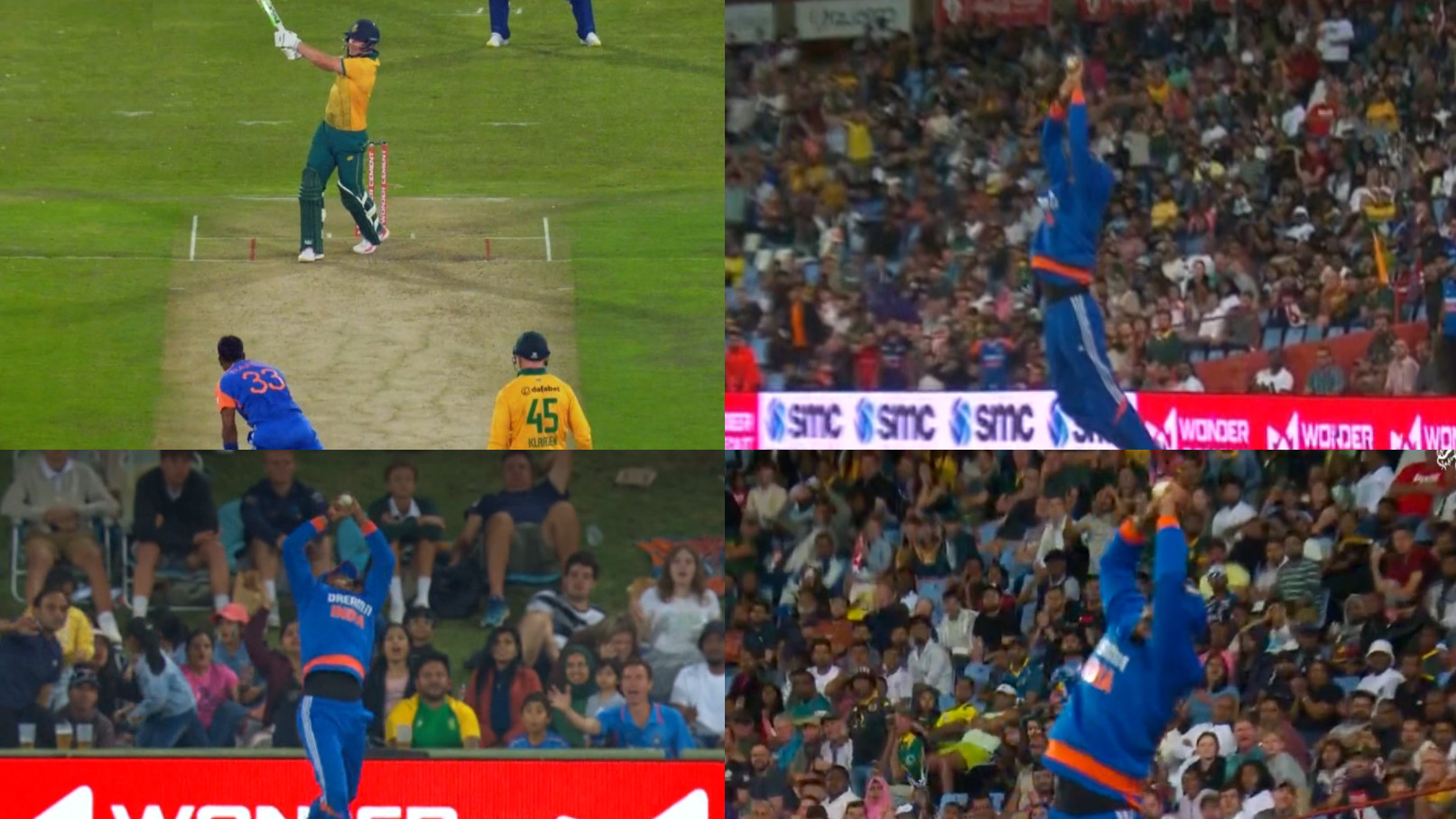 SA v IND 2024: WATCH- Axar Patel takes a blinder near boundary to send dangerous David Miller back