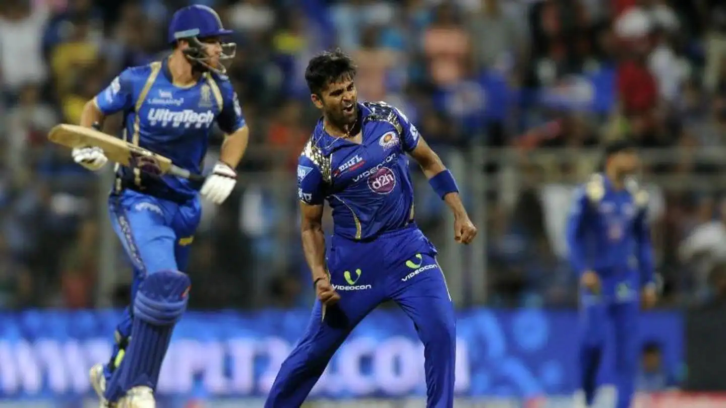 Vinay Kumar was part of MI’s two winning campaigns, in 2015 and 2017 | AFP