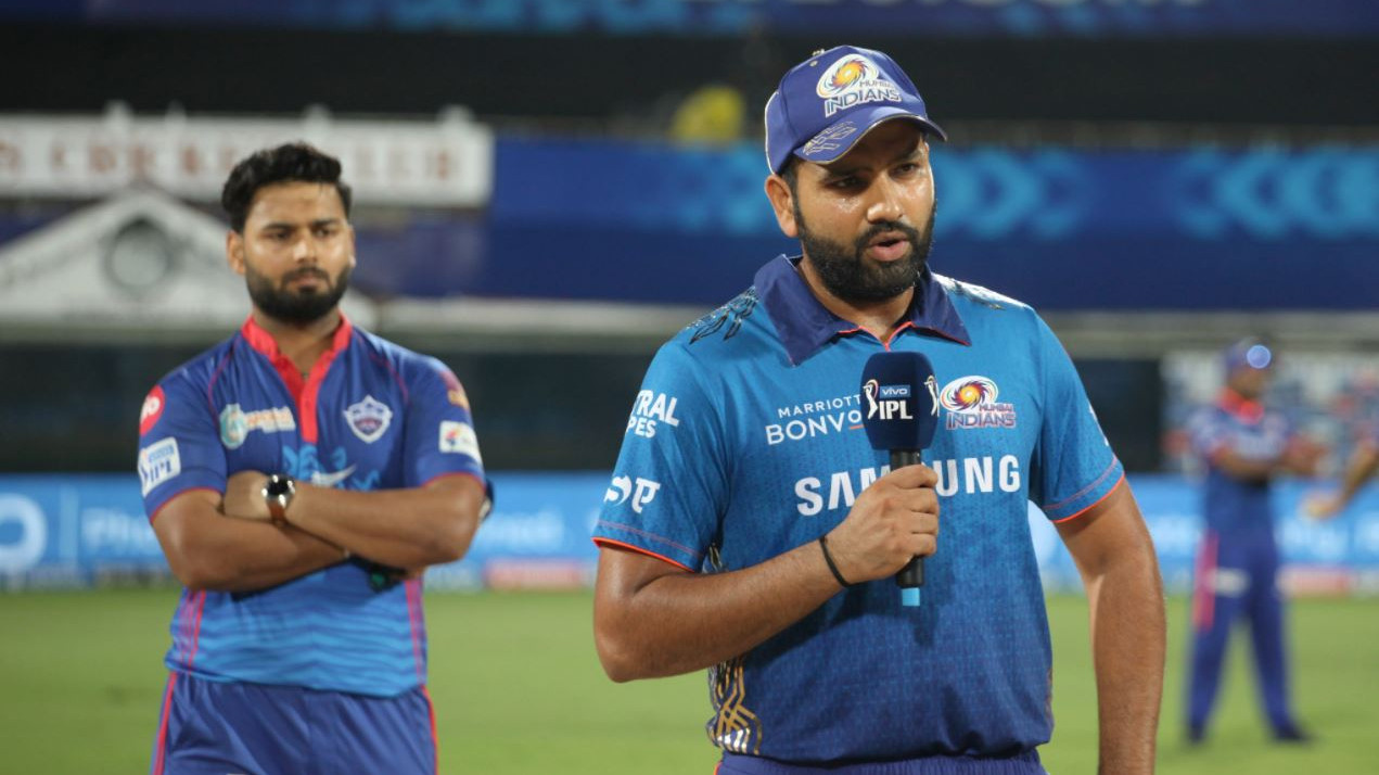 IPL 2021: MI captain Rohit Sharma fined INR 12 lakhs for slow over-rate against DC