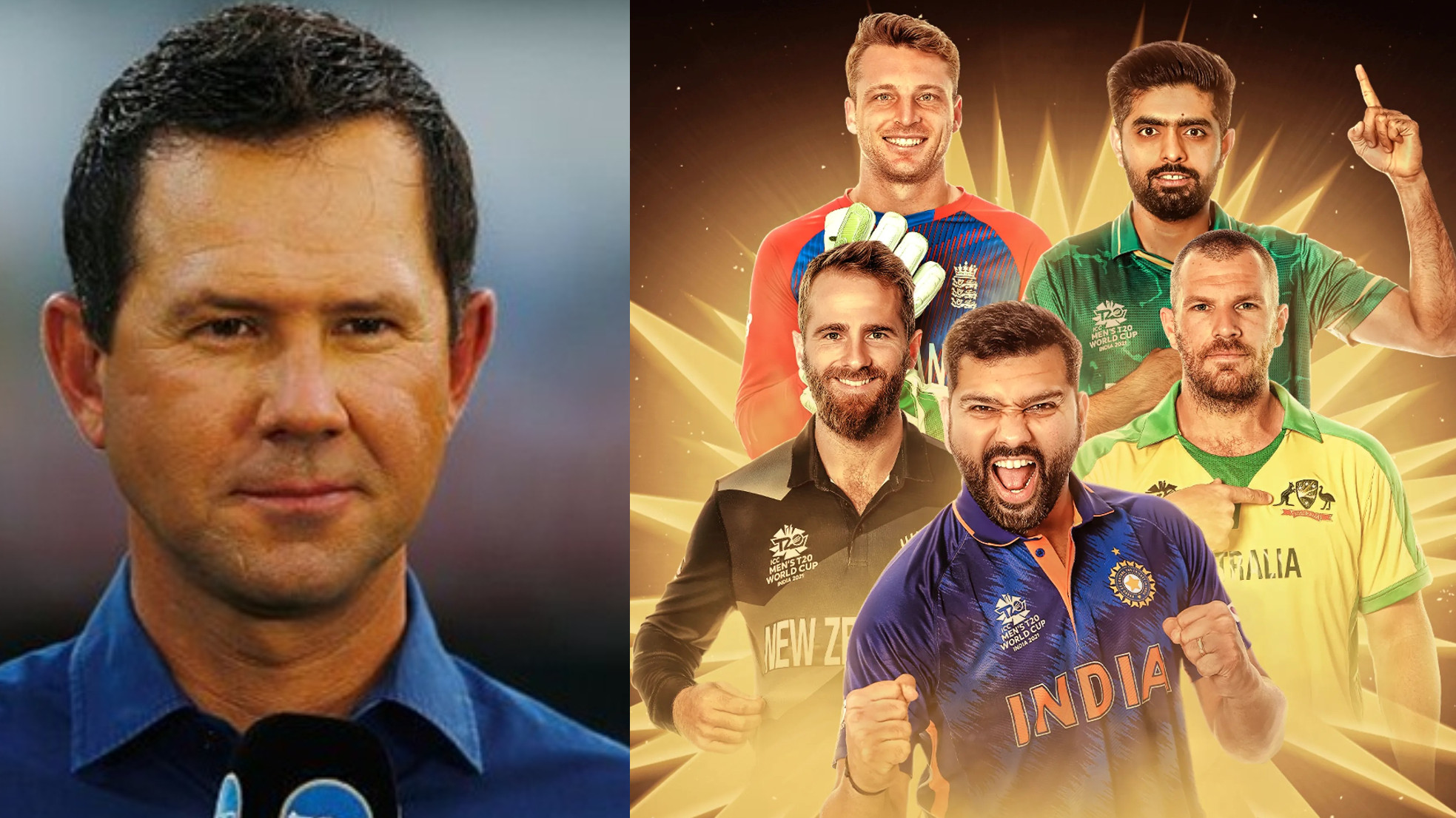 Ricky Ponting names his picks for finalists and winner of the T20 World Cup 2022