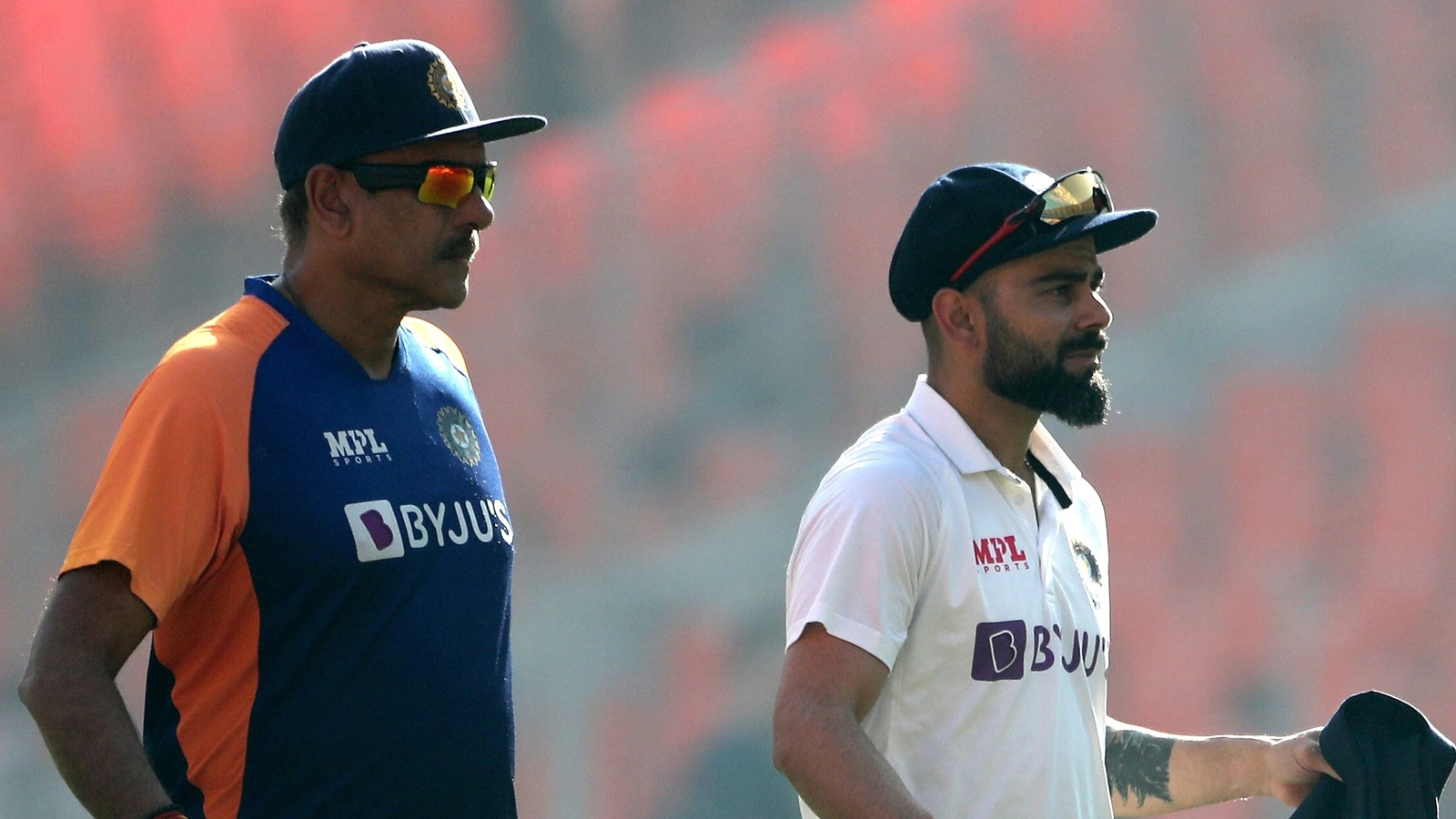 Ravi Shastri and Virat Kohli | Getty