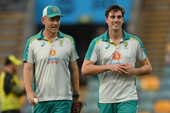 Andrew McDonald and Pat Cummins | Getty Images