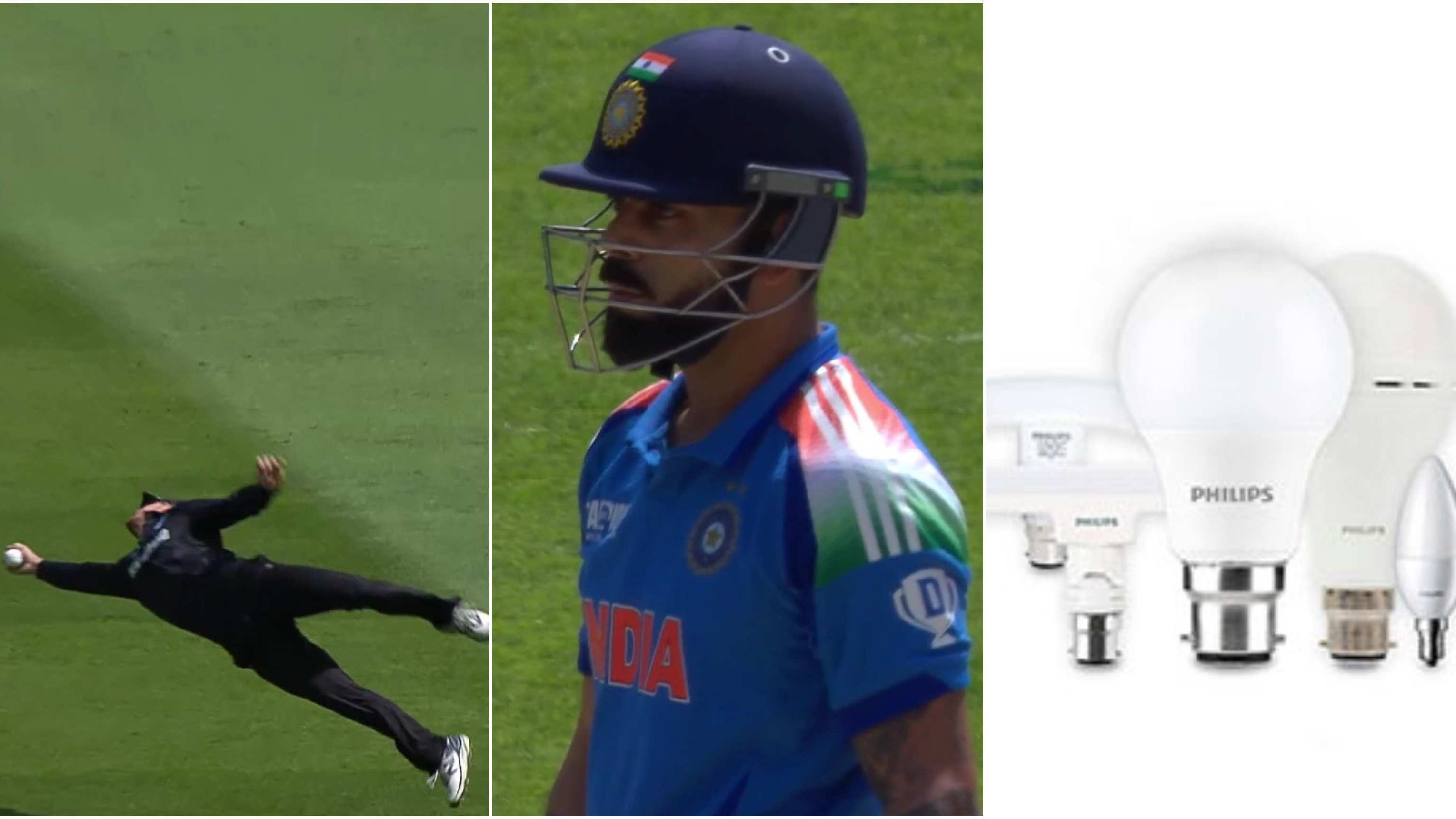 CT 2025: Virat Kohli fans attack electronics brand ‘Philips’ on social media after Glenn Phillips’ stunning catch led to star batter’s dismissal
