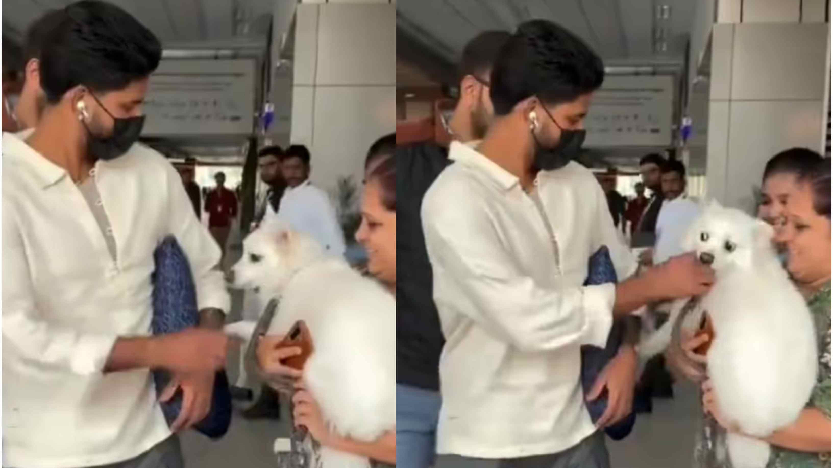 WATCH: Shreyas Iyer nearly gets bitten by fans' pet dog at airport ahead of ODI return against New Zealand