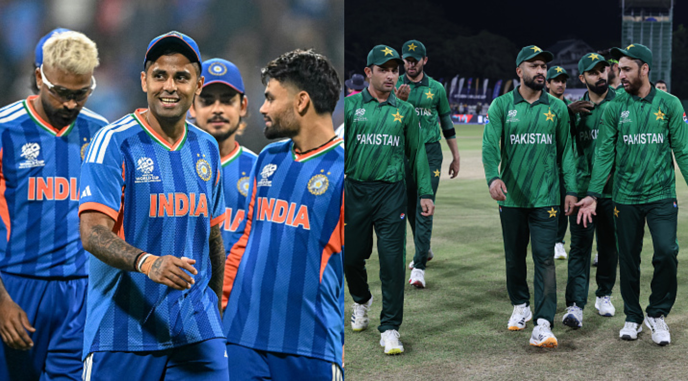 India v Pakistan on February 15 in Colombo | Getty