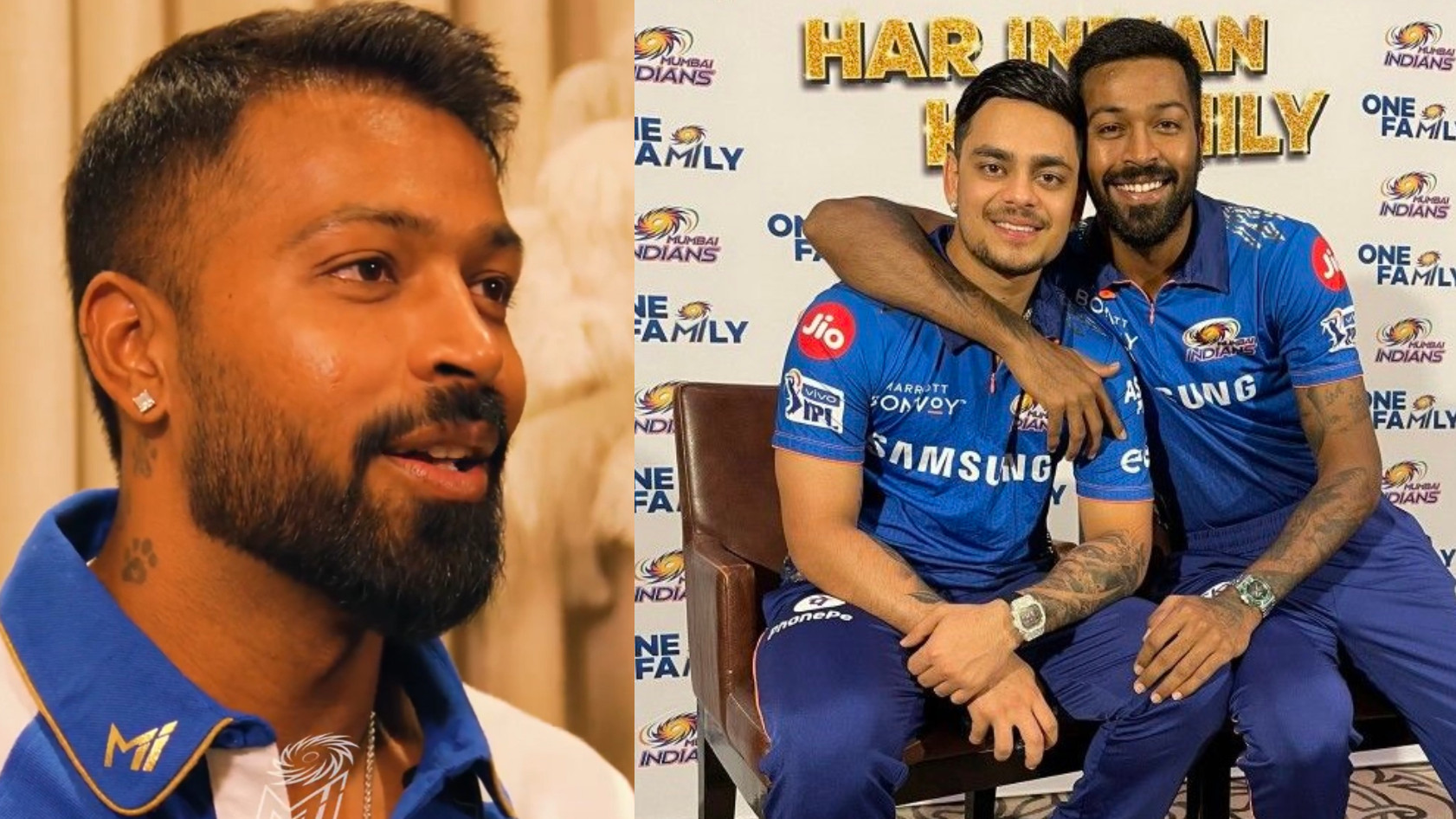 IPL 2025: WATCH- “You’ll always be MI’s pocket-dynamo’- Hardik Pandya’s emotional message to Ishan Kishan