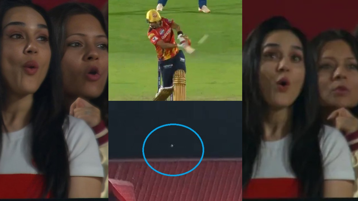 IPL 2025: WATCH- Preity Zinta's amazed reaction to Shashank Singh’s huge six as ball sails out of stadium