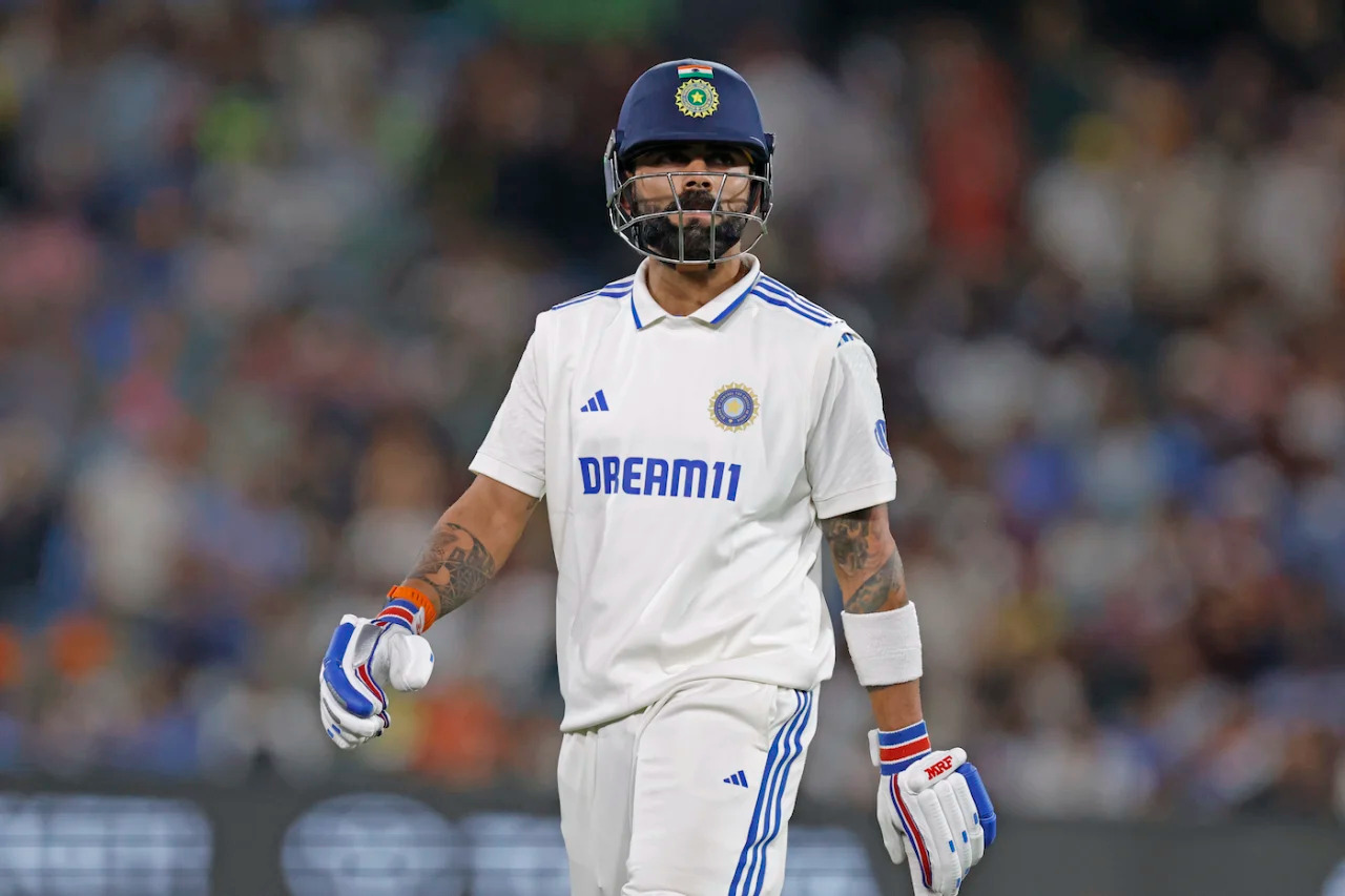 Virat Kohli scored 7 and 11 in Adelaide Test that India lost by 10 wickets | Getty