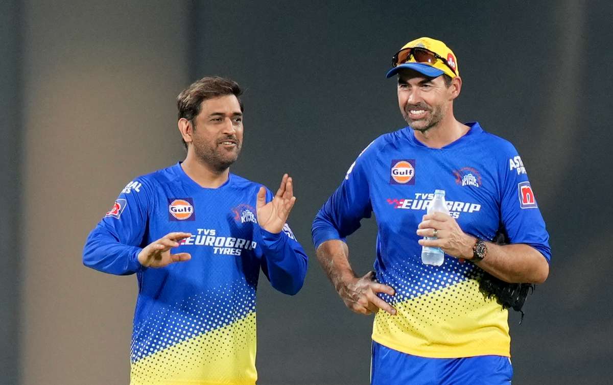 MS Dhoni and Stephen Fleming | CSK X