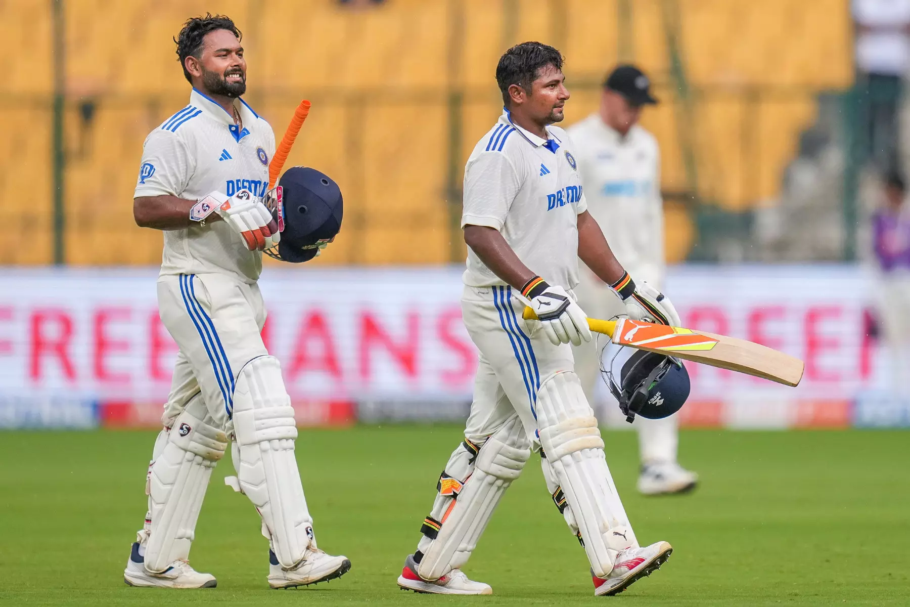 Sarfaraz Khan with Rishabh Pant | Getty