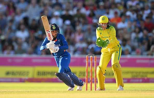 Jemimah Rodrigues made 33 runs and added 96 with Harmanpreet Kaur | Getty