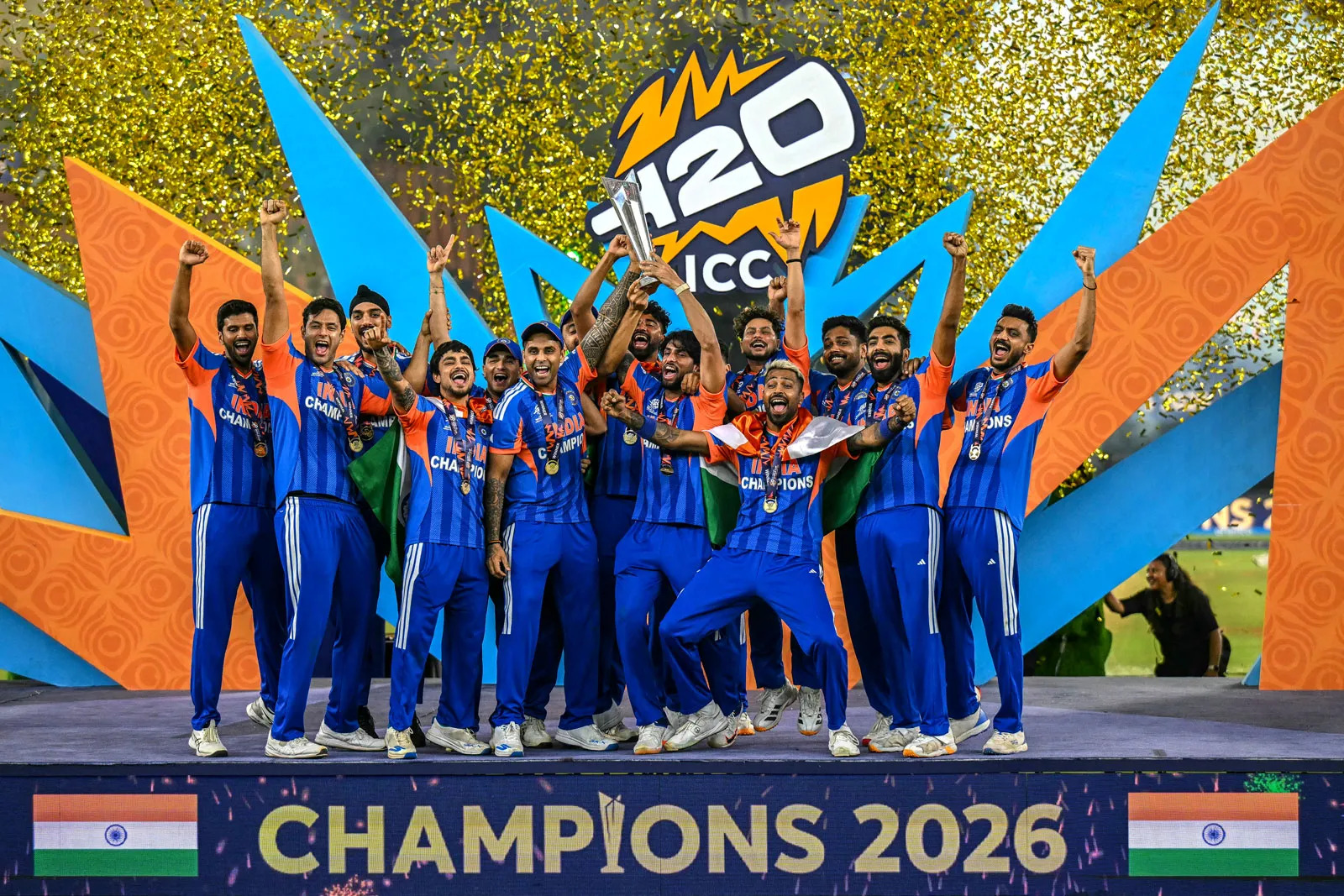 India are the 2024 and 2026 T20 World Cup winners | Getty