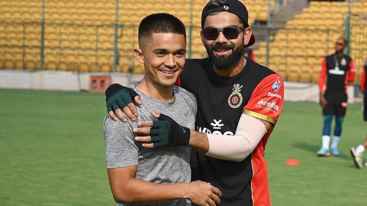 “It’s not like we talk 24×7 every day”- Sunil Chettri on his friendship with Virat Kohli