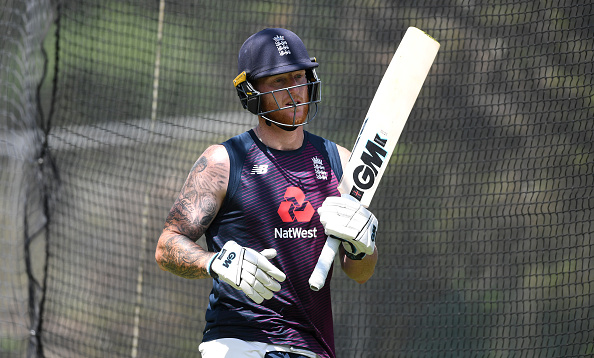Stokes during net session before Hamilton Test |  Getty Images