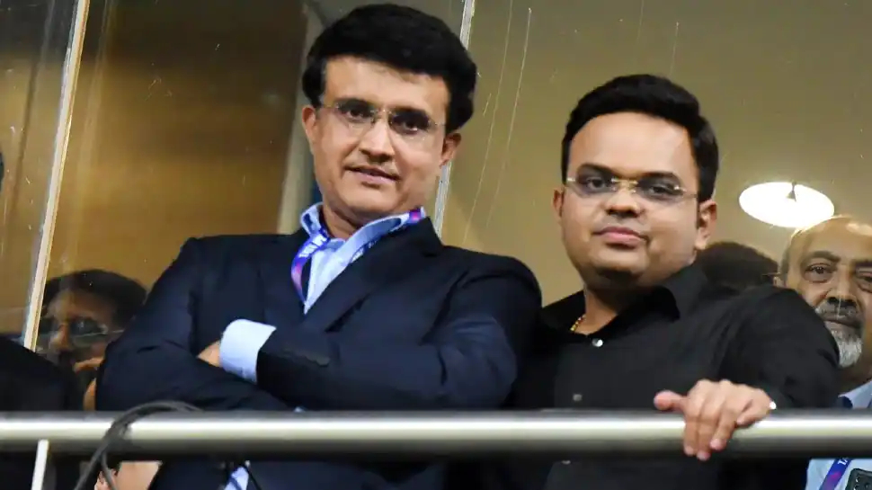 Jay Shah and Sourav Ganguly | Twitter