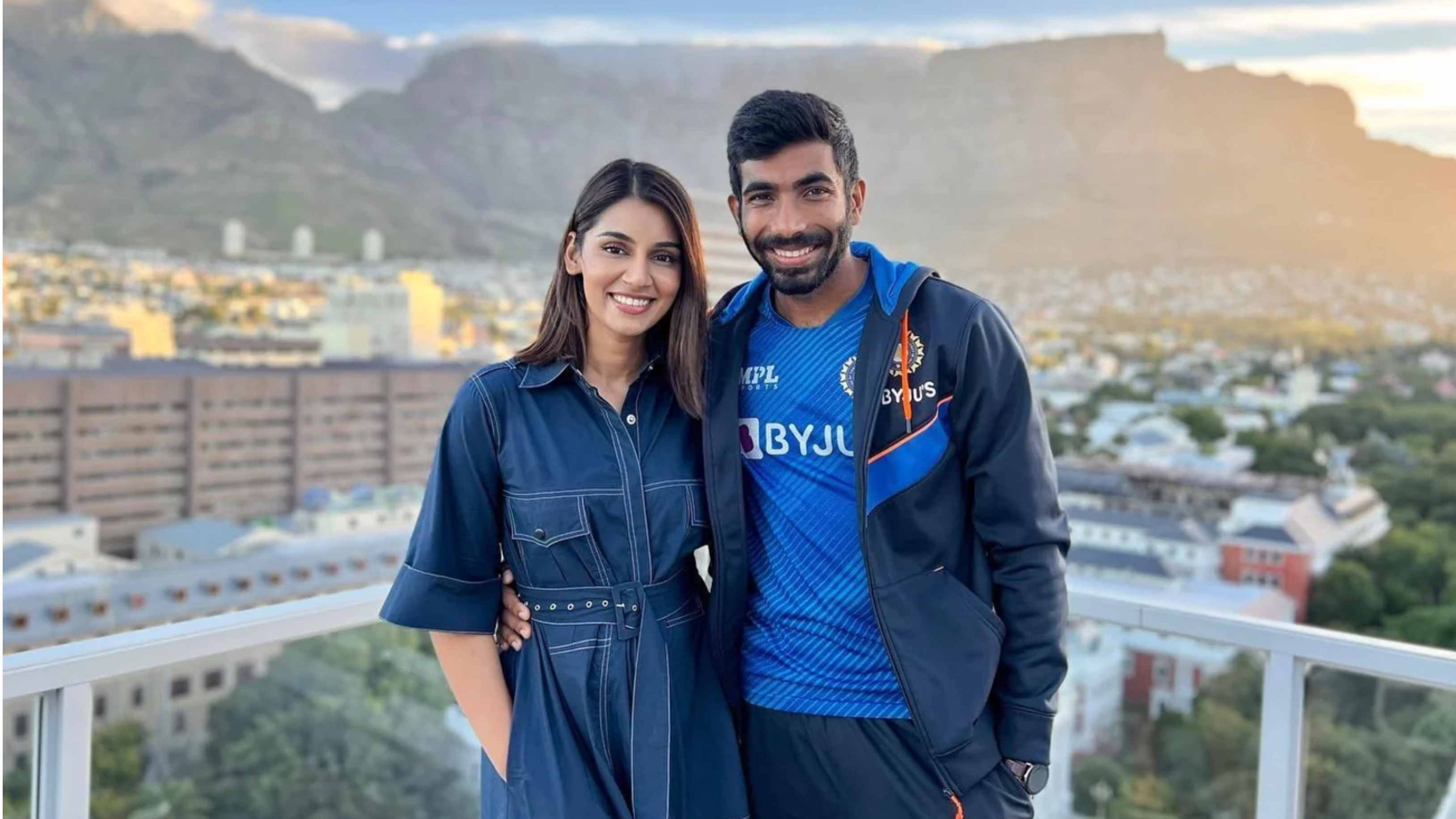 Jasprit Bumrah, Sanjana Ganesan blessed with first child; shares first glimpse of newborn baby