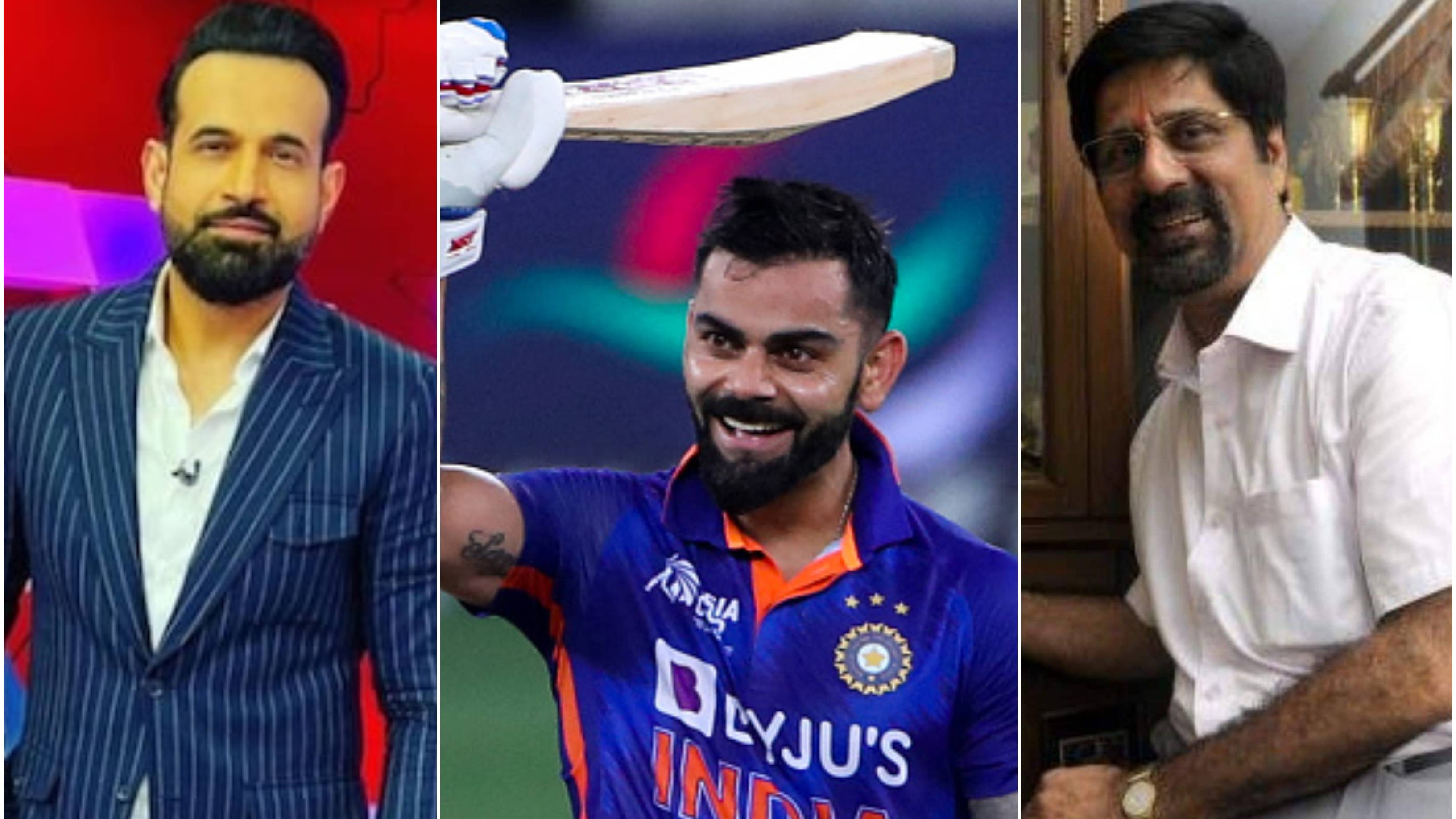 Kris Srikkanth, Irfan Pathan pick their India playing XI for T20 World Cup 2022; slot Kohli to bat at No. 3